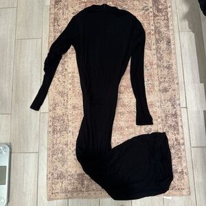 Naked Wardrobe Black Maxi Dress